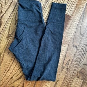 Lululemon Athletica Gray Leggings Sleek Stretchy Design